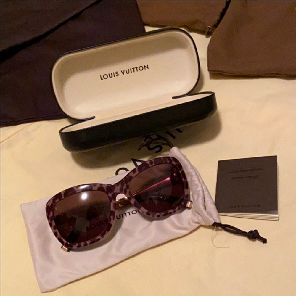 Leapard Louis Vuitton Sunglasses